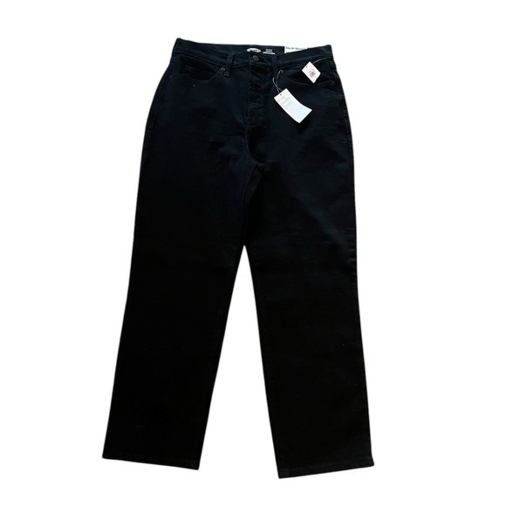 NWT GAP Sky High Straight black jeans, 10